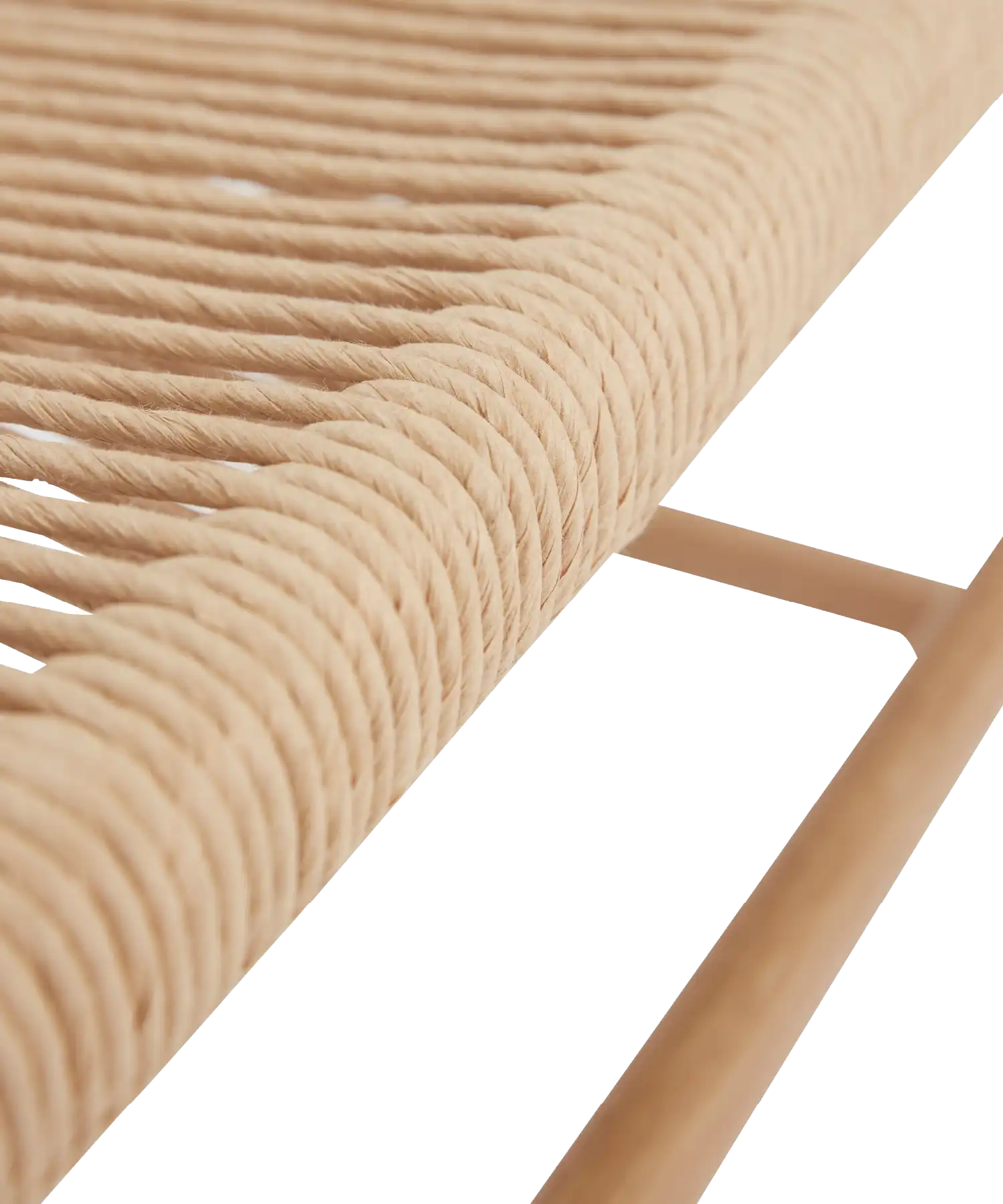 Petit banc Heritage - chêne clair - Hübsch | Manoir Plume