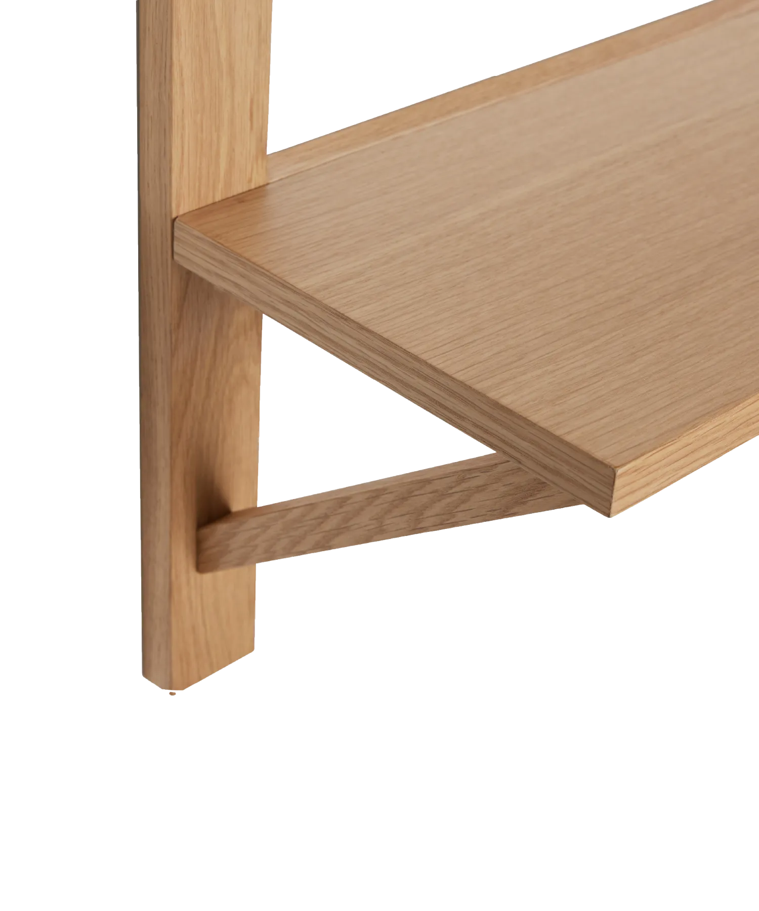 Étagère murale Triarch - chêne clair - Hübsch | Manoir Plume