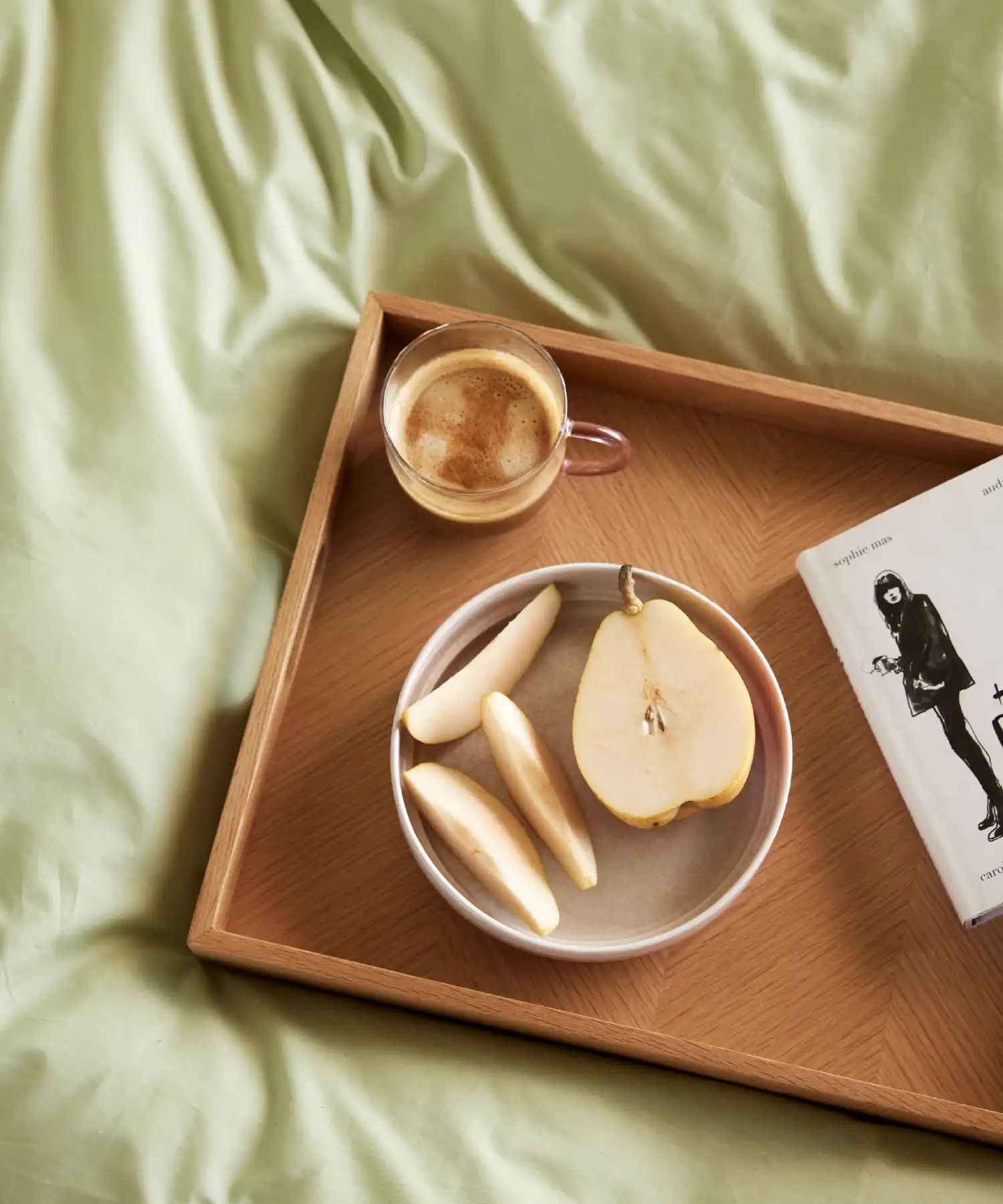 Plateau Structure - chêne clair - Hübsch | Manoir Plume