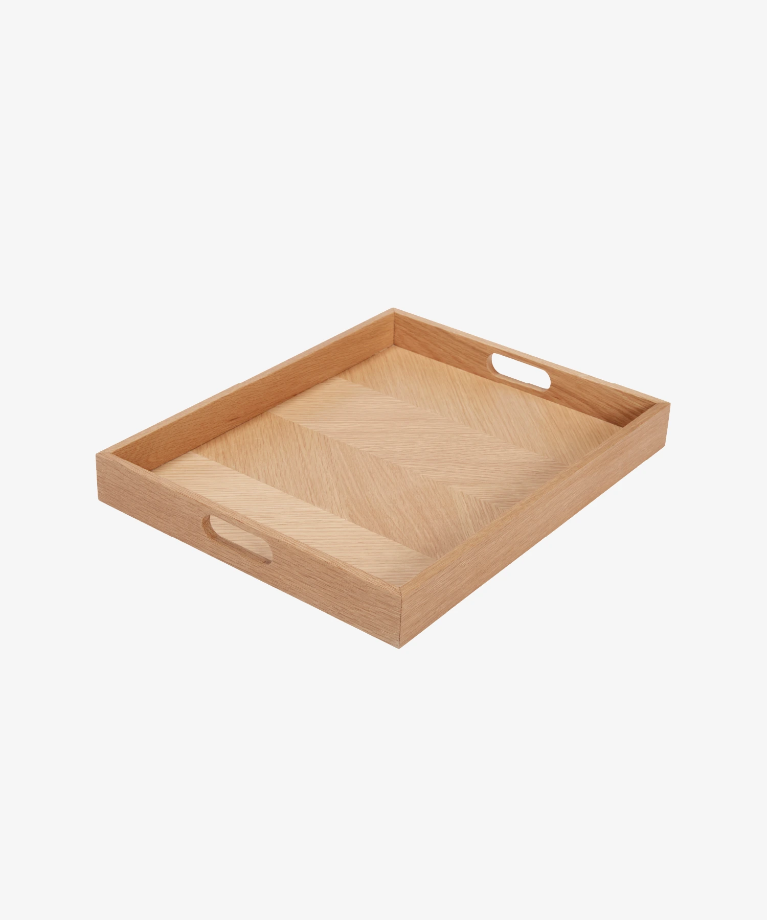 Plateau Structure - chêne clair - Hübsch | Manoir Plume