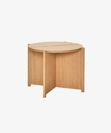 Table d'appoint Dash - chêne clair - Hübsch | Manoir Plume