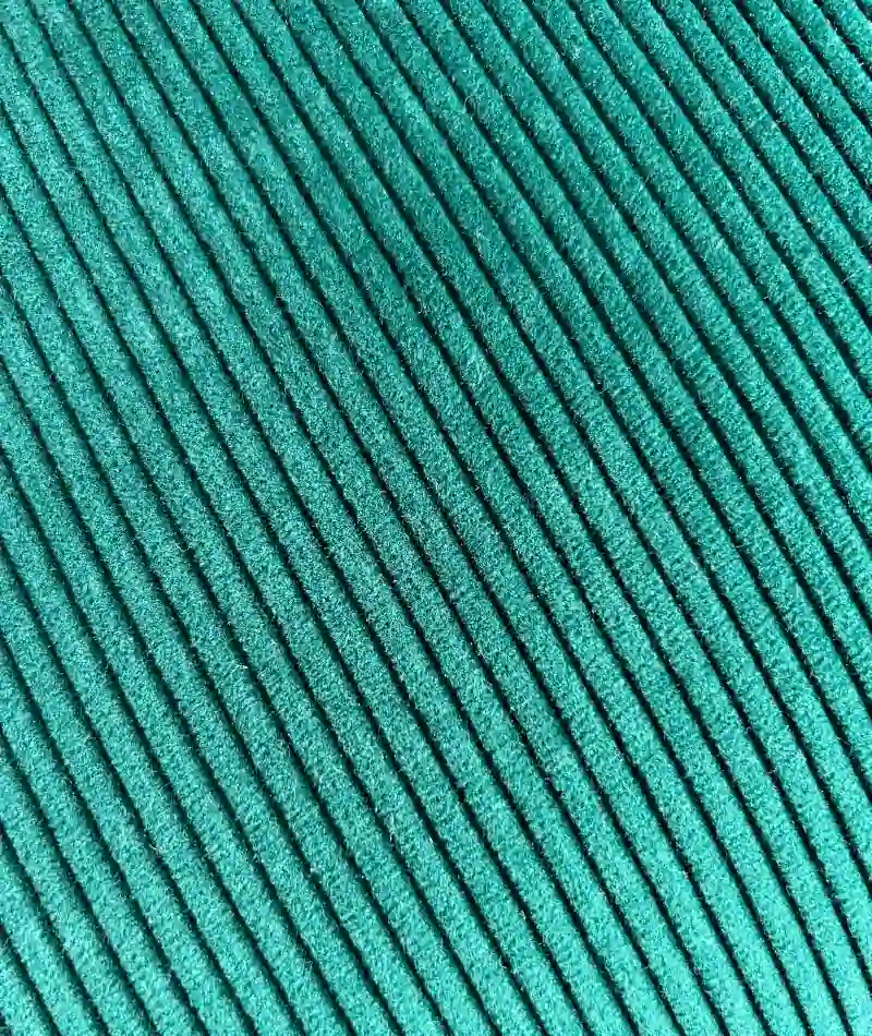 Canapé 2 places Helsinki Corduroy - vert - Toiles de Mayenne | Manoir Plume