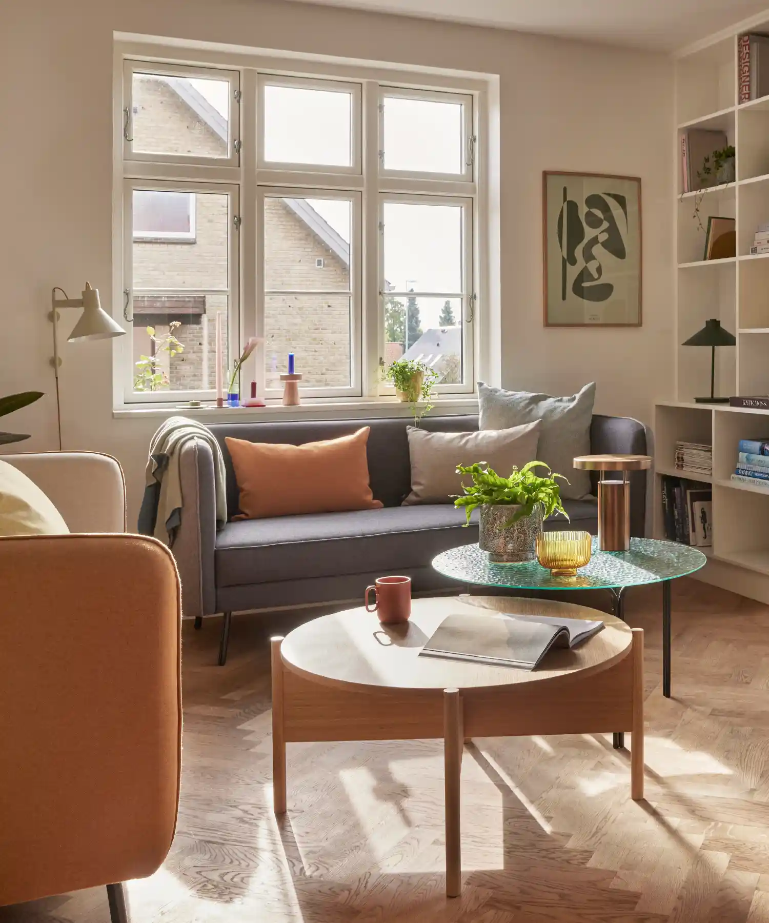 Table basse Heritage - chêne clair - Hübsch | Manoir Plume