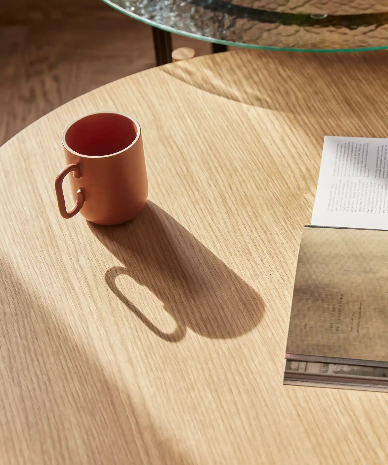 Table basse Heritage - chêne clair - Hübsch | Manoir Plume
