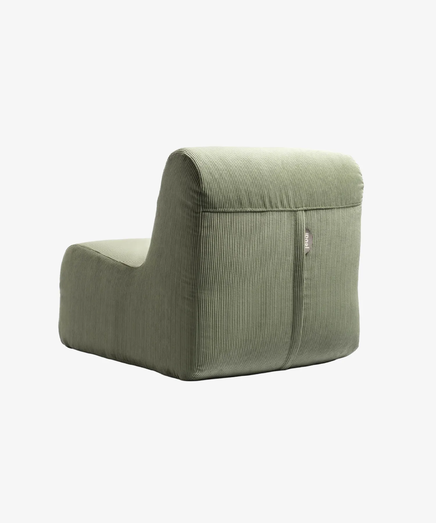 Chauffeuse Pop en velours côtelé - kaki - Maison Jeudi | Manoir Plume