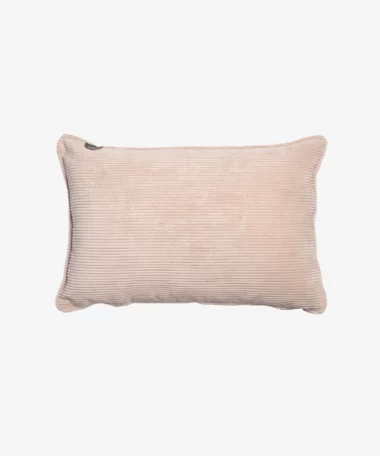Coussin Pop en velours côtelé - beige - Maison Jeudi | Manoir Plume