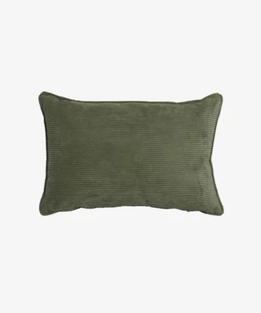 Coussin Pop en velours côtelé - kaki - Maison Jeudi | Manoir Plume