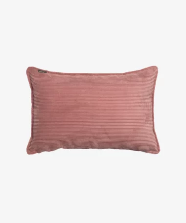 Coussin Pop en velours côtelé - rose - Maison Jeudi | Manoir Plume