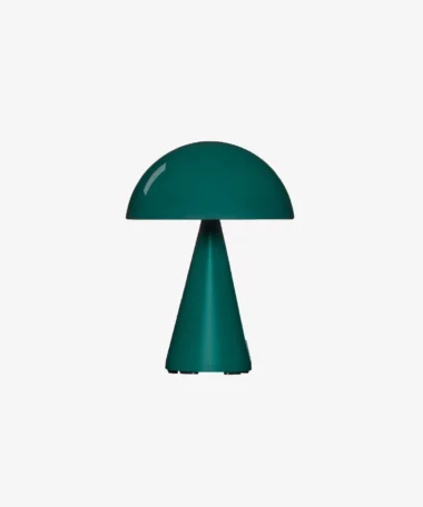Lampe portative Mush - vert foncé - Hübsch | Manoir Plume