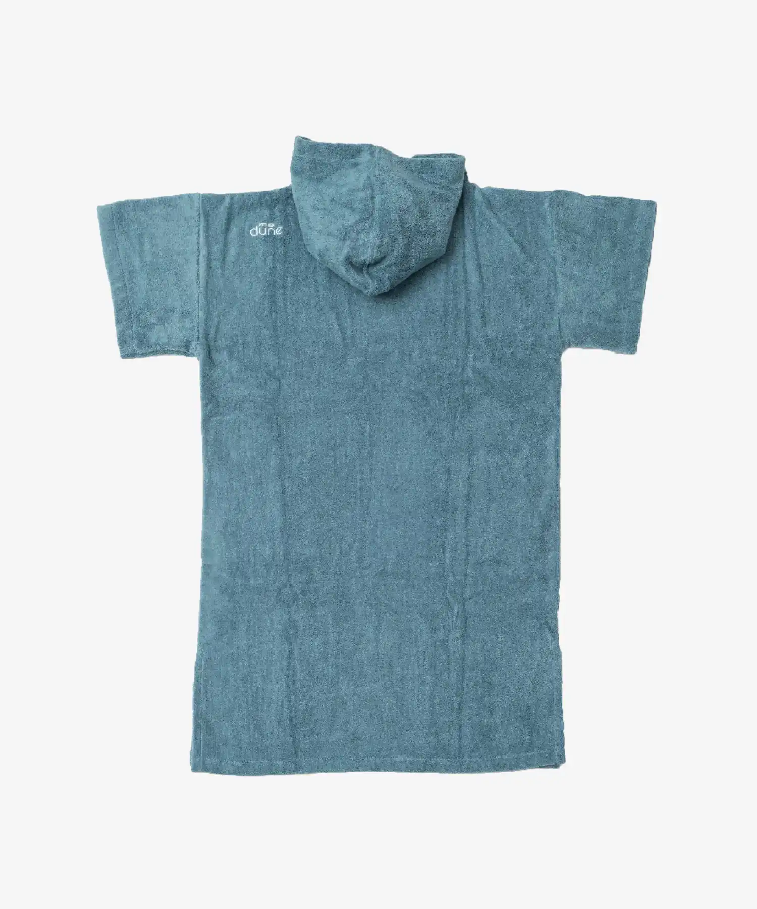 Poncho en coton bio - bleu lagon - Atelier Dune | Manoir Plume