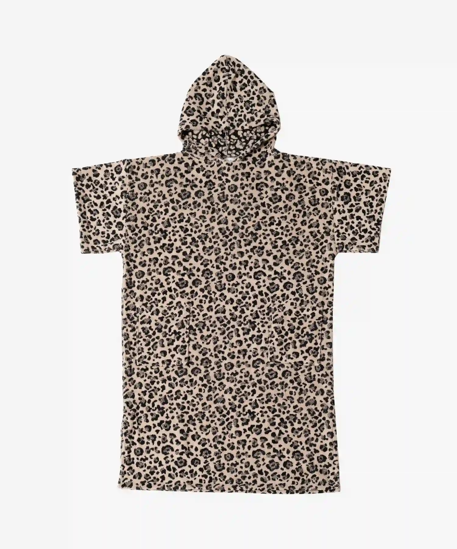 Poncho en coton bio - léopard - Atelier Dune | Manoir Plume