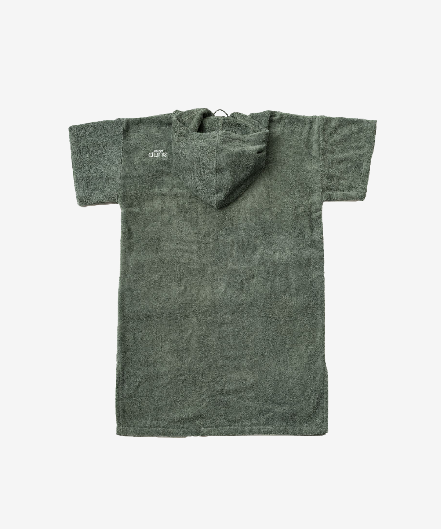 Poncho en coton bio - sauge - Atelier Dune | Manoir Plume