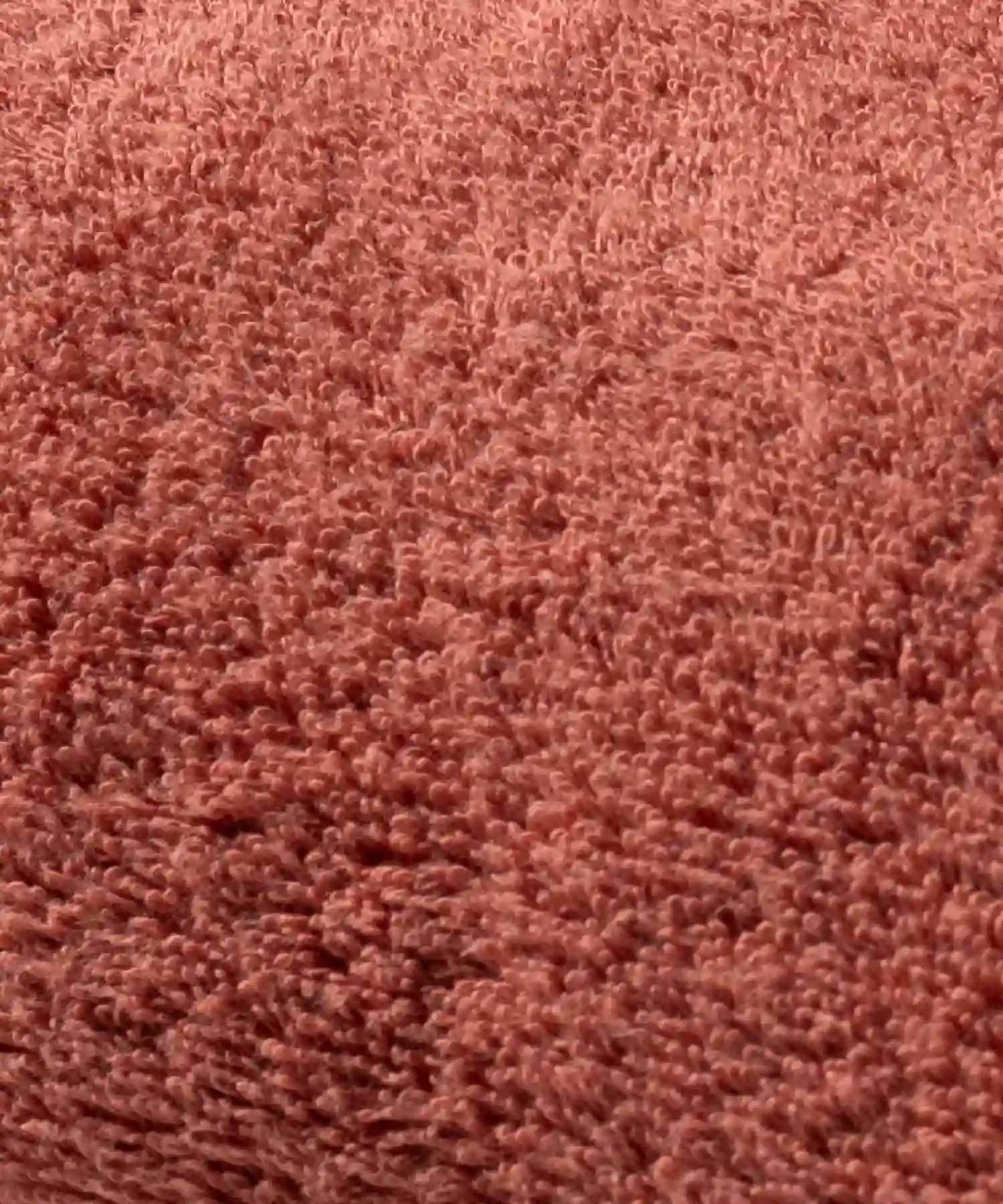 Poncho en coton bio - terracotta - Atelier Dune | Manoir Plume