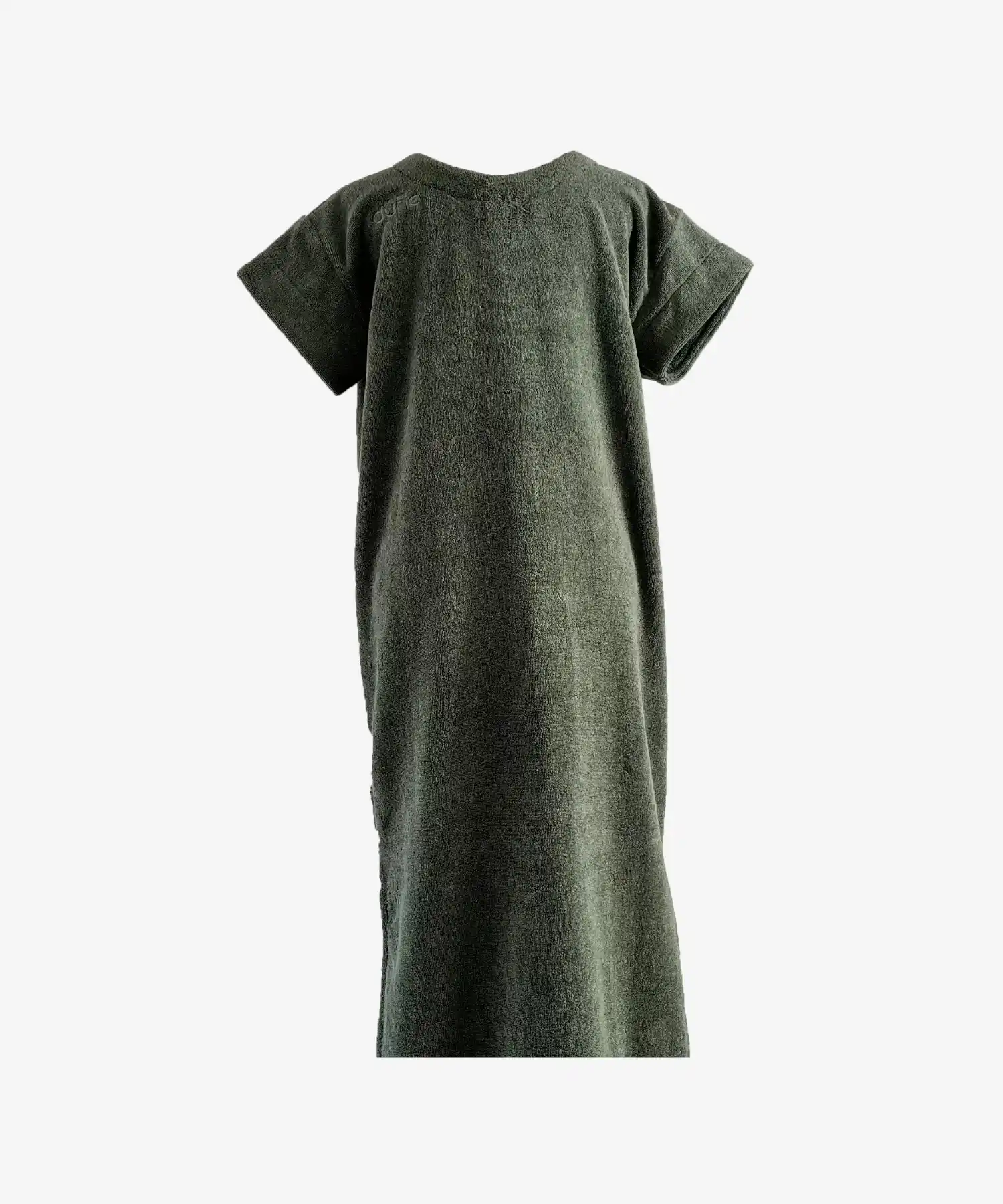 Robe longue en coton bio - sauge - Atelier Dune | Manoir Plume