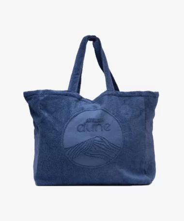 Totebag en éponge bouclette en coton bio - XL - outremer - Atelier Dune | Manoir Plume