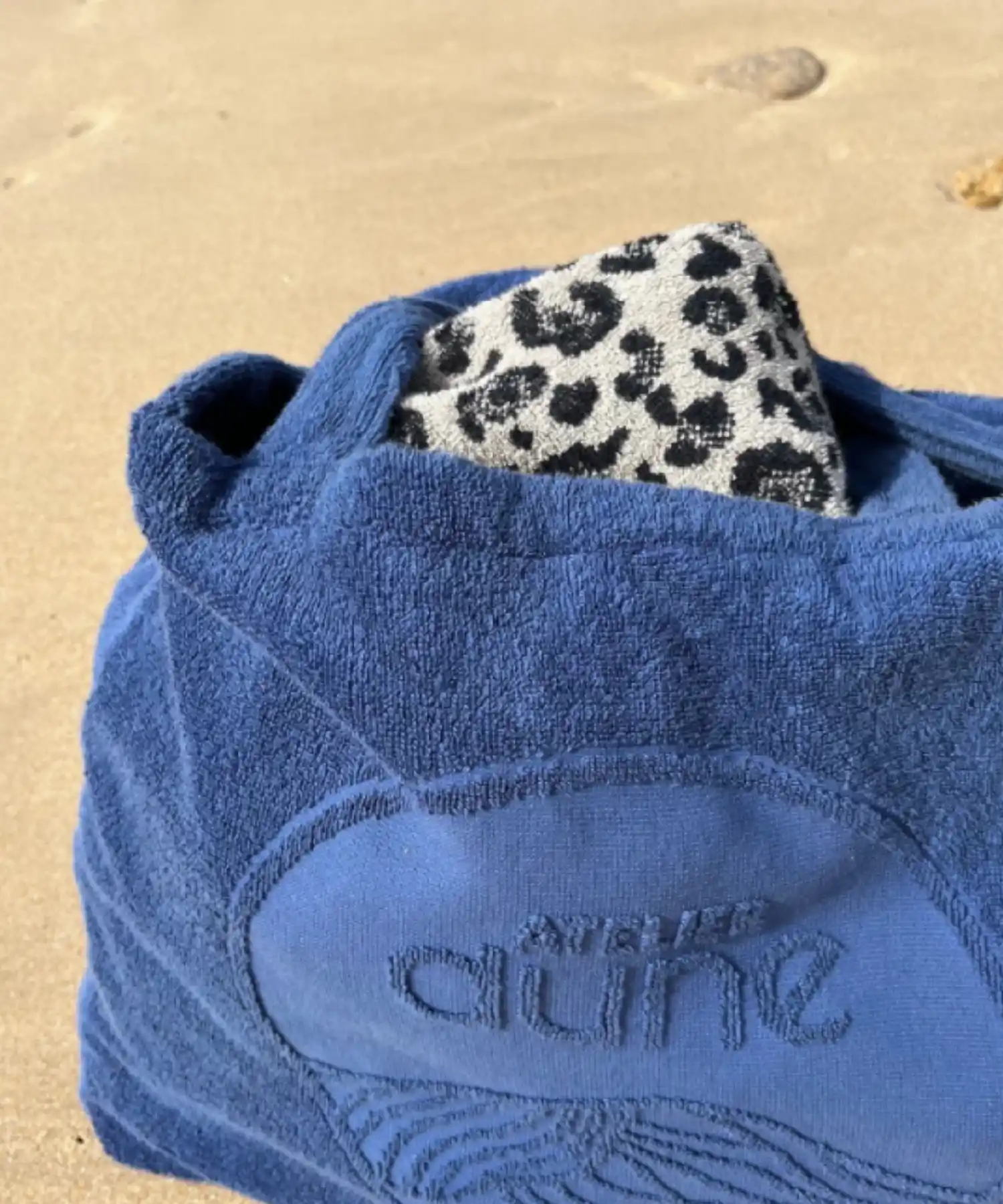 Totebag en éponge bouclette en coton bio - XL - outremer - Atelier Dune | Manoir Plume