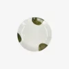 Assiette à dessert Labo en porcelaine - vert - Pomax | Manoir Plume