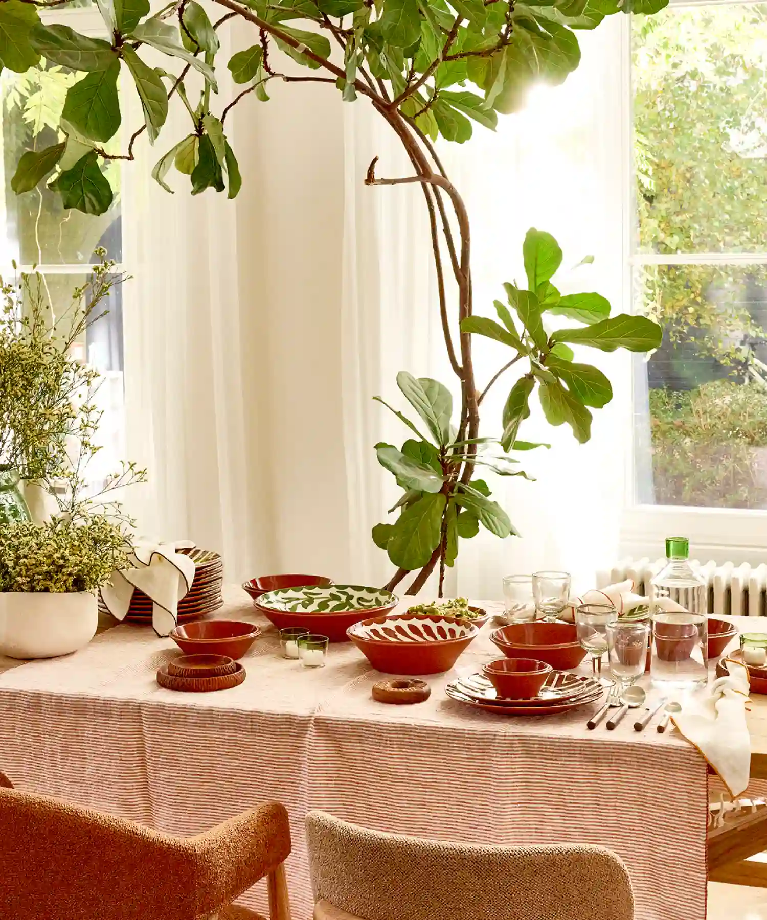 Assiette plate en porcelaine Amuse - rouille - Pomax | Manoir Plume