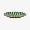 Assiette plate en porcelaine Amuse - vert - Pomax | Manoir Plume