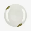 Assiette plate en porcelaine Labo - vert - Pomax | Manoir Plume