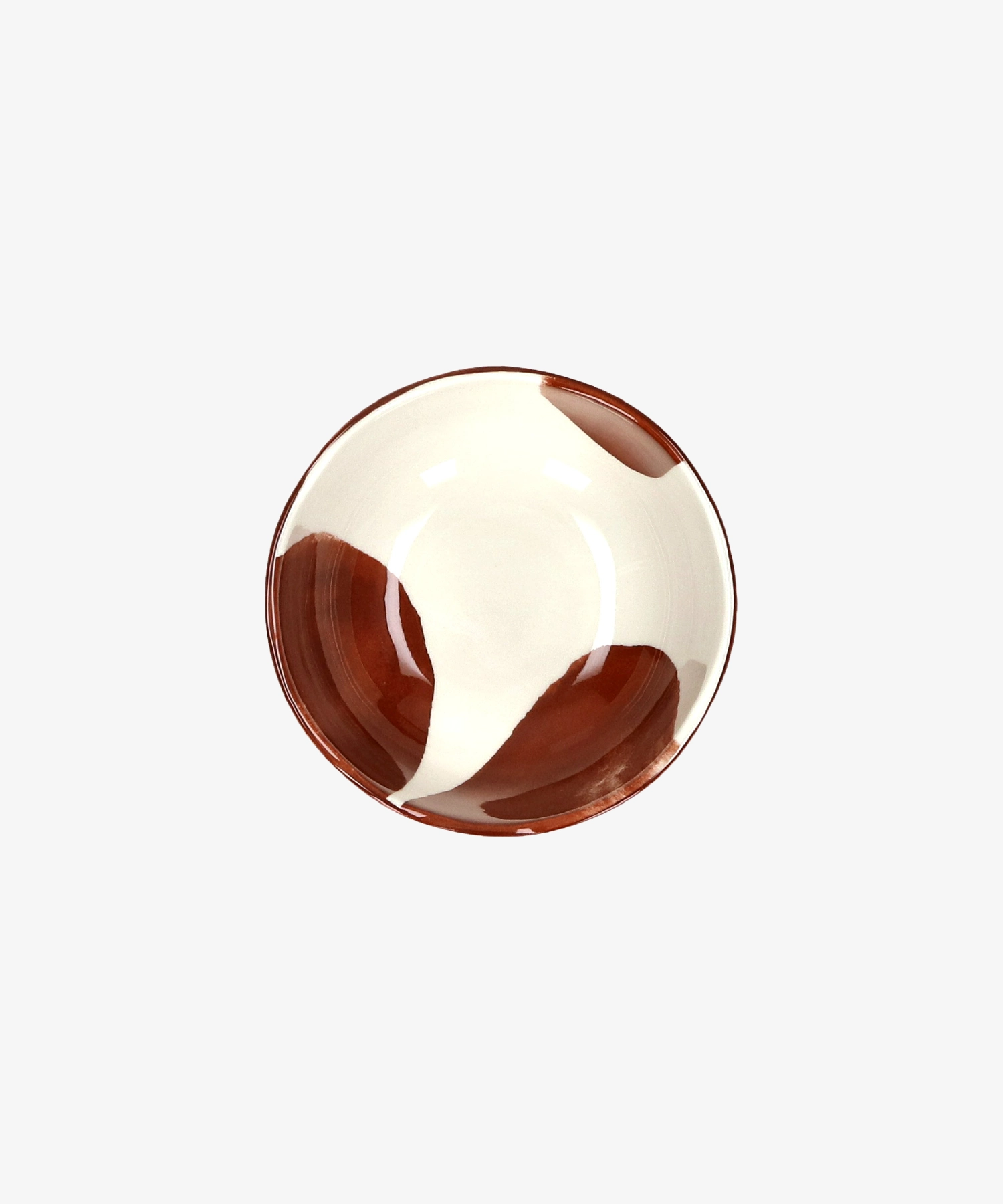 Bol à céréales Labo en porcelaine - rouille - Pomax | Manoir Plume