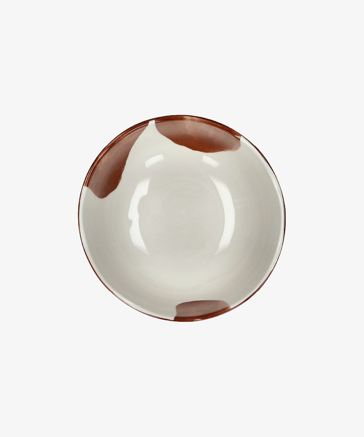 Bol à soupe Labo en porcelaine - rouille - Pomax | Manoir Plume