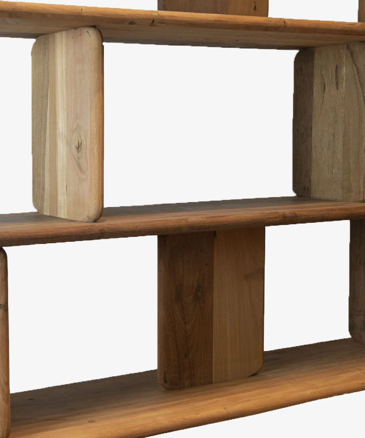 Étagère Matteo en bois recyclé - naturel - Pomax | Manoir Plume