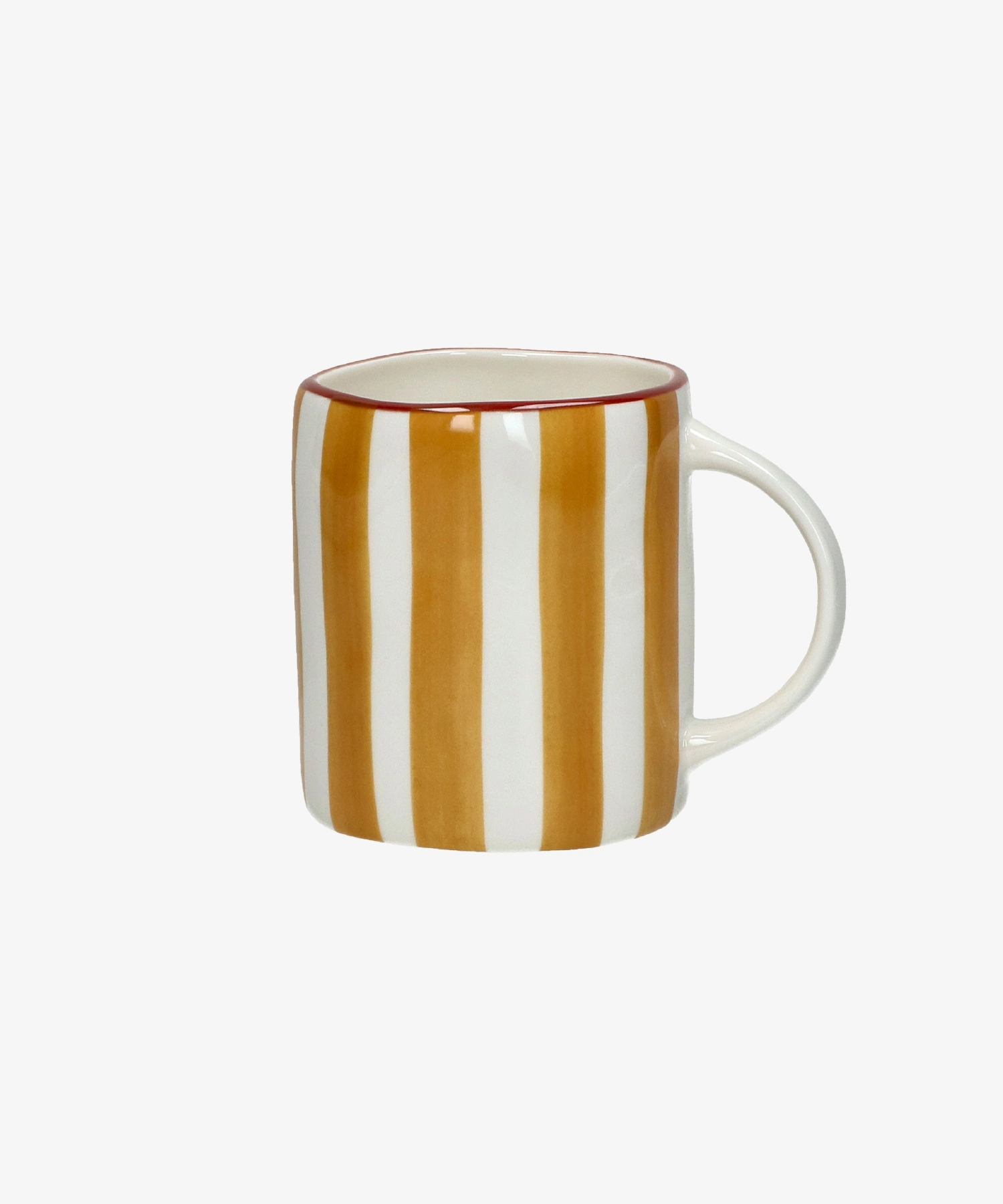 Mug en porcelaine Mykonos - jaune - Pomax | Manoir Plume