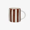 Mug en porcelaine Mykonos - rouille - Pomax | Manoir Plume