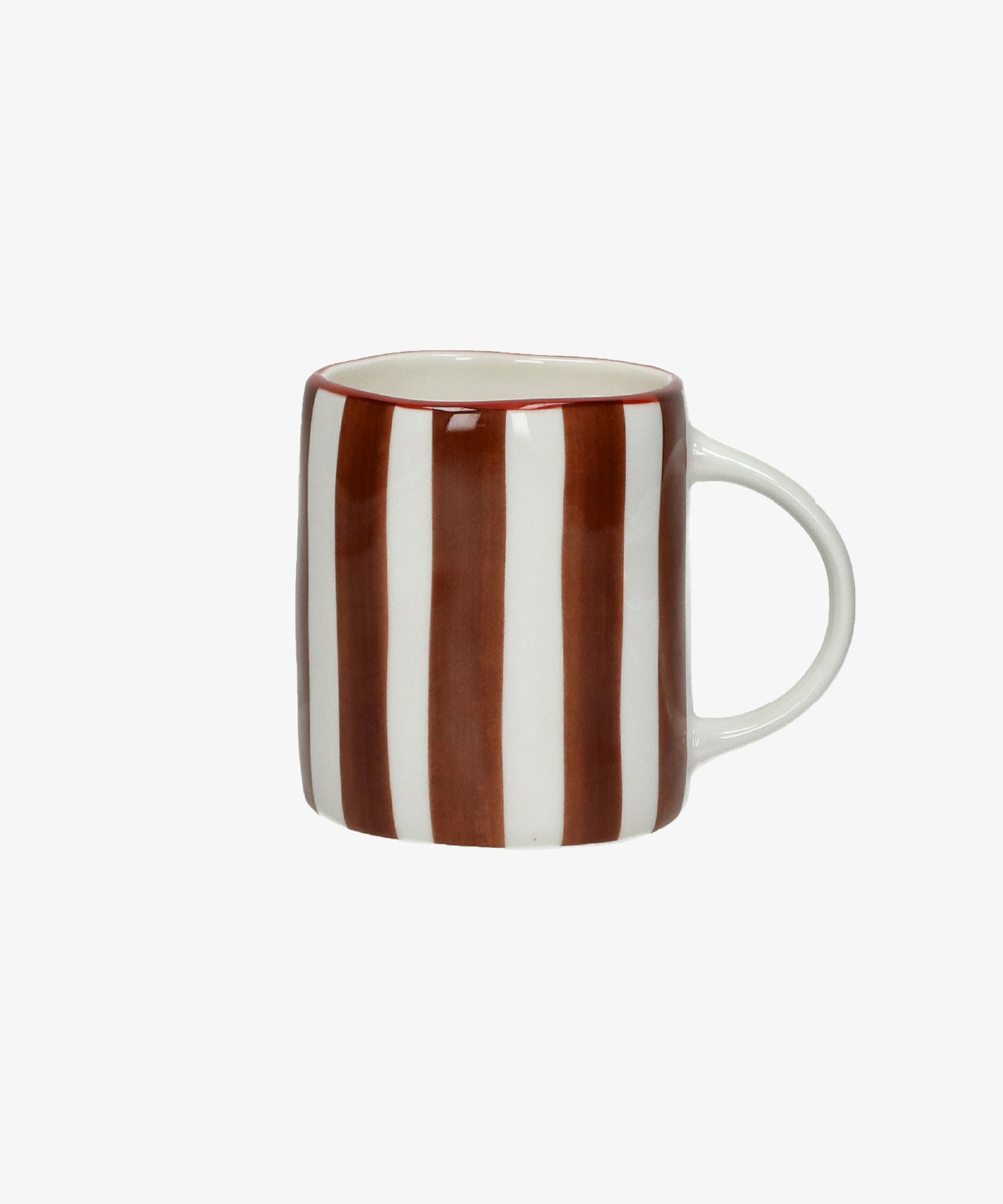 Mug en porcelaine Mykonos - rouille - Pomax | Manoir Plume