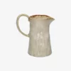 Pichet Ascoli en grès - gris/beige - Pomax | Manoir Plume Pichet Ascoli en grès - gris/beige - Pomax | Manoir Plume