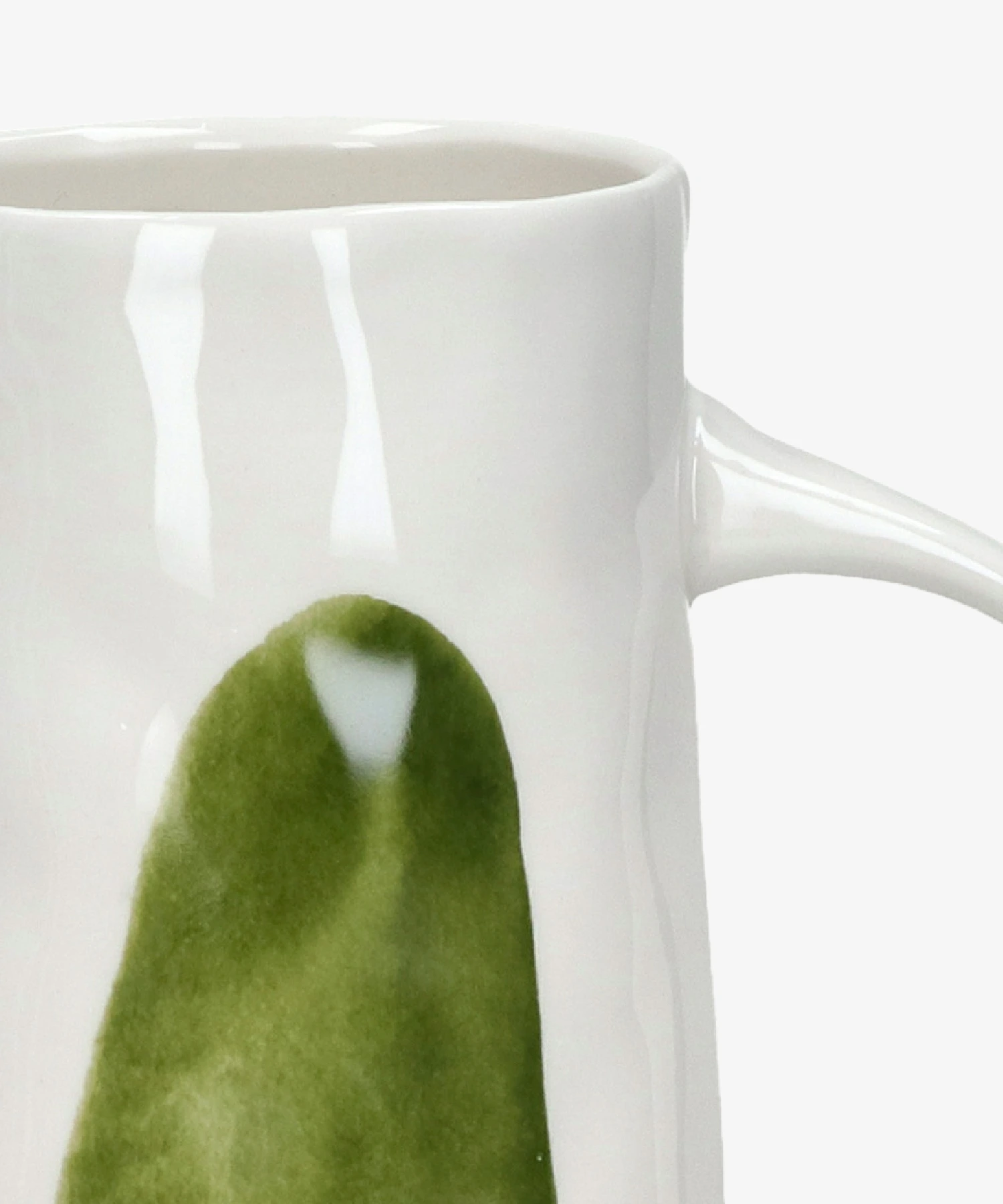 Pichet Labo en porcelaine - vert - Pomax | Manoir Plume