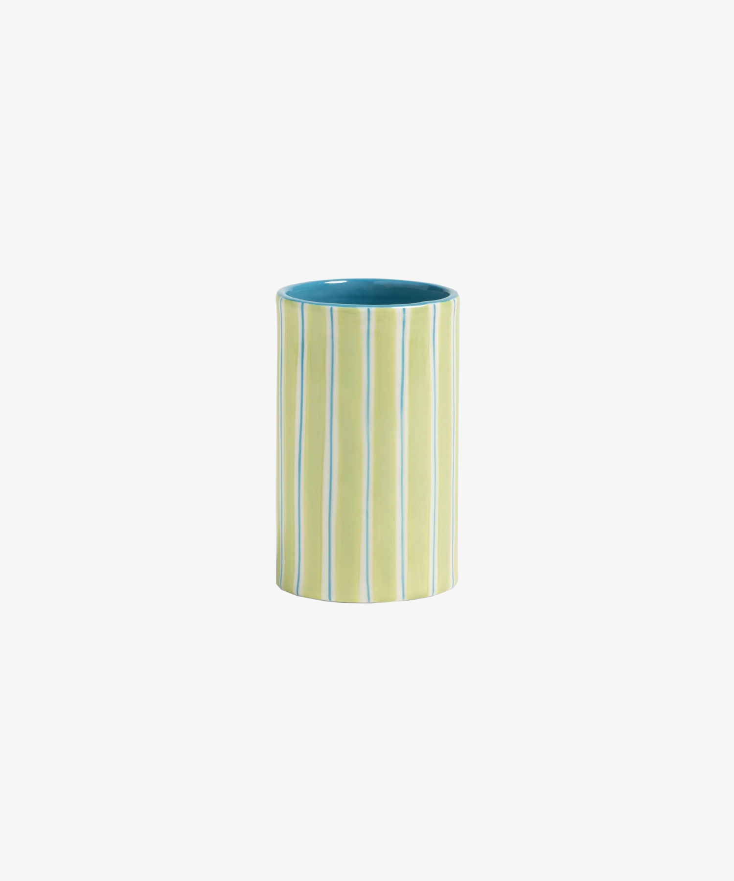 Vase en porcelaine Ray - vert - &Klevering | Manoir Plume