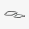 Set de 2 dessous de plat en grès émaillé Nordic Sea - bleu gris - Broste Copenhagen | Manoir Plume