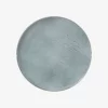 Assiette plate en grès émaillé Nordic Sea - bleu gris - Broste Copenhagen | Manoir Plume