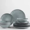 Bol en grès émaillé Nordic Sea Ø17 x 6 cm - bleu gris - Broste Copenhagen | Manoir Plume