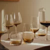 Grand verre Amber - caramel - Broste Copenhagen | Manoir Plume
