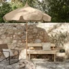Parasol en bois Lull - cashmere - Ferm Living | Manoir Plume
