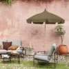 Parasol en bois Lull - olive - Ferm Living | Manoir Plume