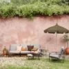 Parasol en bois Lull - olive - Ferm Living | Manoir Plume