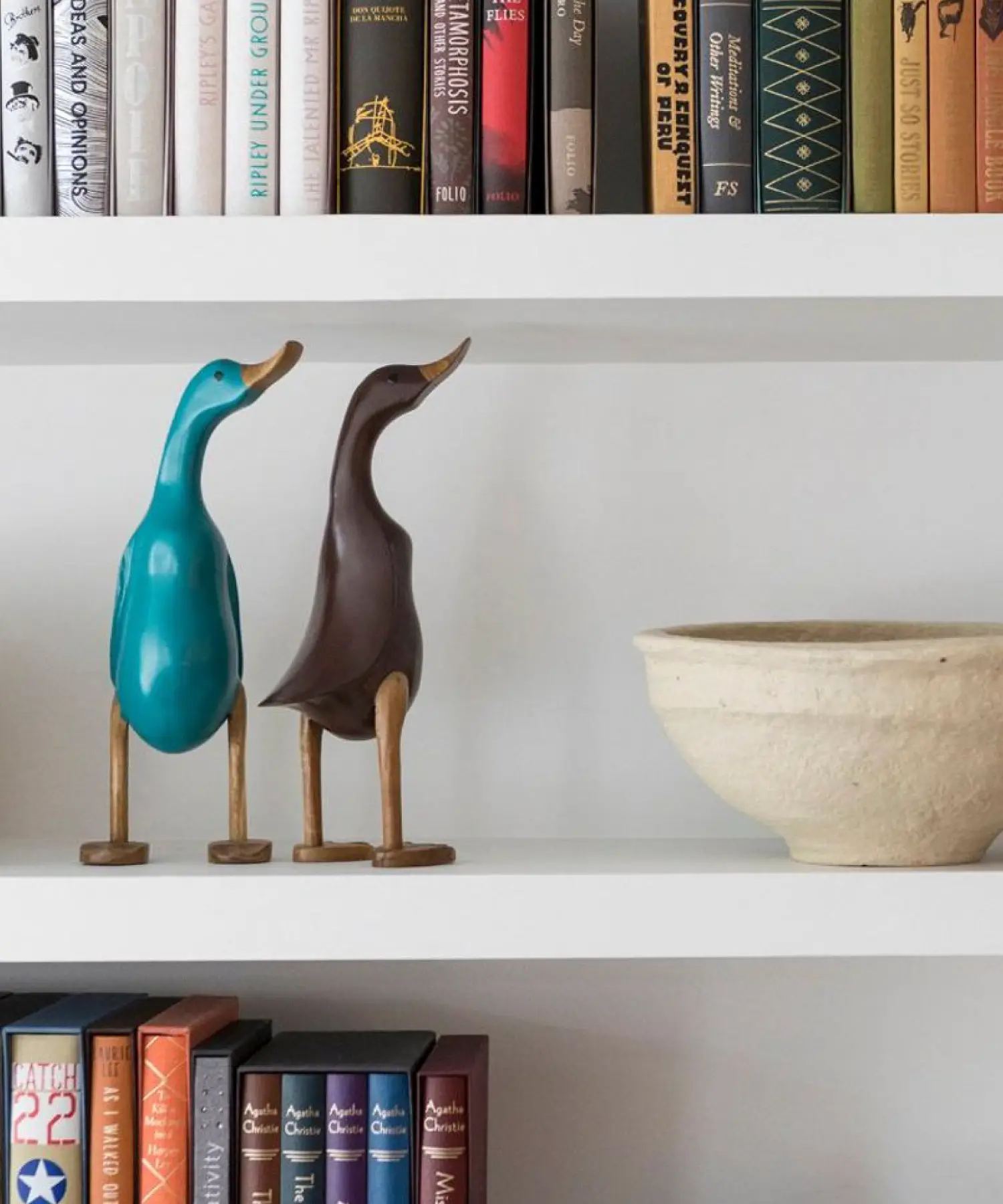 Petit canard décoratif en bois - Mahe Homeware | Manoir Plume