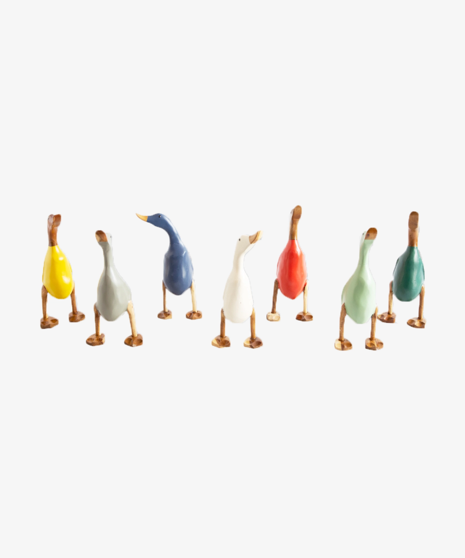 Petit canard décoratif en bois - Mahe Homeware | Manoir Plume