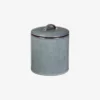 Pot avec couvercle en grès émaillé Nordic Sea - bleu gris - Broste Copenhagen | Manoir Plume
