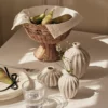 Set de 3 vases en porcelaine Amalie - vert - Broste Copenhagen | Manoir Plume Set de 3 vases en porcelaine Amalie - vert - Broste Copenhagen | Manoir Plume