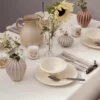 Set de 3 vases en porcelaine Amalie - vert - Broste Copenhagen | Manoir Plume Set de 3 vases en porcelaine Amalie - vert - Broste Copenhagen | Manoir Plume