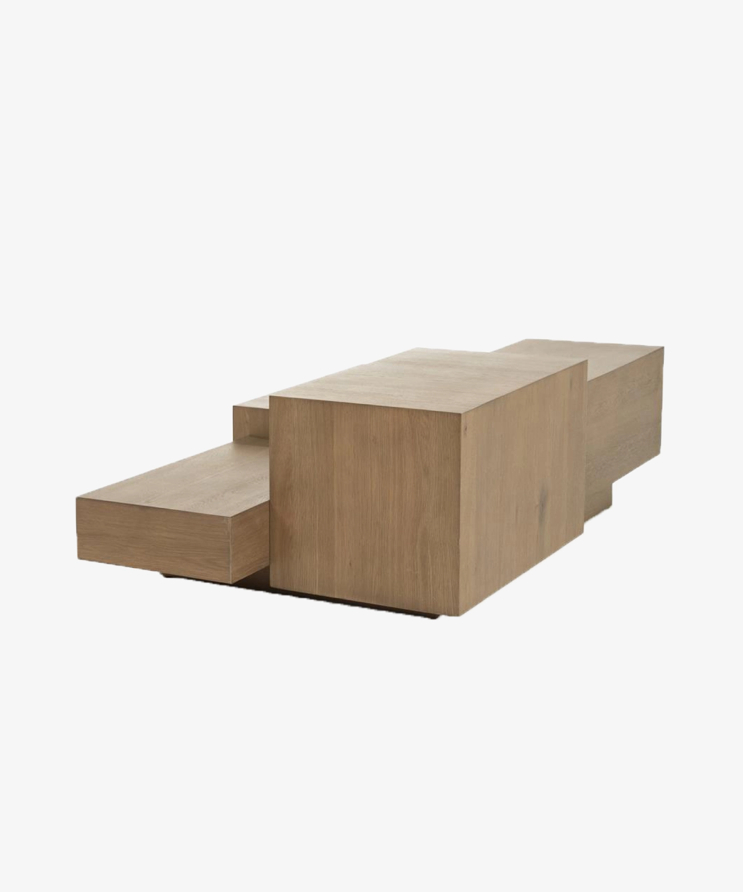 Table basse rectangulaire Quinten - marron - Eleonora | Manoir Plume