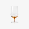 Verre à bière Amber - caramel - Broste Copenhagen | Manoir Plume