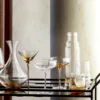 Verre à martini Amber - caramel - Broste Copenhagen | Manoir Plume