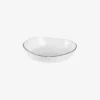 Assiette creuse en porcelaine émaillée Salt 18,2 x 20 x 4 cm - blanc - Broste Copenhagen | Manoir Plume
