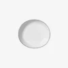 Assiette creuse en porcelaine émaillée Salt 18,2 x 20 x 4 cm - blanc - Broste Copenhagen | Manoir Plume